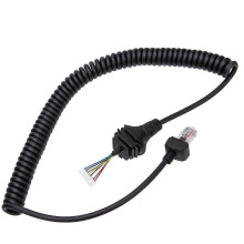 HM-152 Handmicrofoon met PU-kabel voor ICOM IC-2820H/IC2825E portofoon