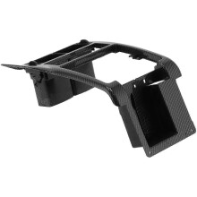 Lüftungsgitter für die Mittelkonsole (6N1858071A) in Carbonfaser-Optik, passend für Seat Ibiza II 2
