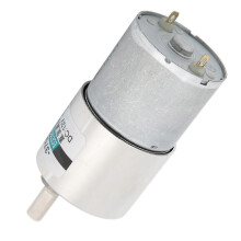 DC Gear Motor Micro Small Low Speed Large Torsion Permanent Magnet 12V XD37GB3530 Bracket(20rpm/min )