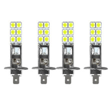H1 6000K LED-koplampen Superwit 80W 4-delige set voor mist- en rijverlichting
