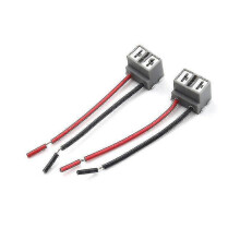 stuks H7 2-pins koplamp reparatie lamphouder connector stekker draad aansluiting