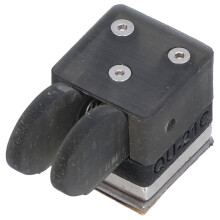 CW Key Dual Paddle Automatische elektromagnetische absorptie voor kortegolf radio Morsecode