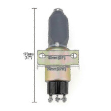 24v Stop Shut Off Solenoid Sa-3766t for Cummins 2025