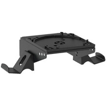 Xbox Series X Wall Mount Bracket - All-in-One Metal & ABS Organizer Stand with 360 Rotation, Controller/Headphone Storage