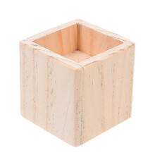 Houten bed- en meubelverhogers van 6 cm voor bank, stoel en opbergruimte.