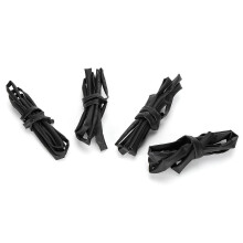 Set van 4 soorten krimpkous van polyolefine: 3 mm, 4 mm, 5 mm en 6 mm, 1 meter lang.