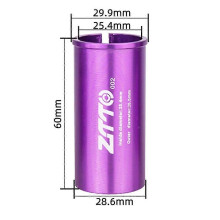 ZTTO 25.4-28.6mm Bike Seat Post Adapter, Aluminum Reducing Sleeve Converter for MTB/Road Bikes