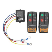 YEMAA 12V 24V Wireless Winch Remote Control Kit, 50 Feet Range, Fast Response for Truck ATV SUV