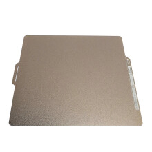 257 x 257 mm 3D-Drucker-Bauplatte, doppelseitig strukturierte PEI-Bauplatte für Bambu P1P X1C Gold