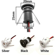 9er-Pack Mini-LED-Einbaustrahler für die Decke, IP65 wasserdicht, 12 V, 3000 K warmweiß
