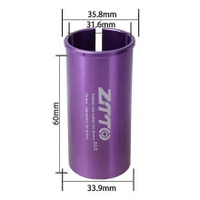 31.6-33.9mm Bike Seat Post Adapter, Reducing Sleeve Converter for MTB/Road Bicycles