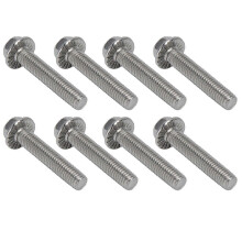 20 stuks M10x1.5 schroefbouten A2-70 roestvrij staal flens zeskantbout met pakking DIN6921M10x50