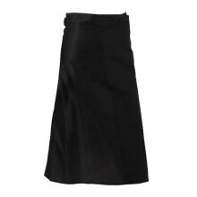 Wasserdichter und winddichter Radregenrock – schmutzabweisendes, leichtes Design (Schwarz)
