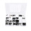 250pcs Tact Push Switch Micro Combination Kit 25 Values Boxed Button Switch for Television Audio Equipment 3