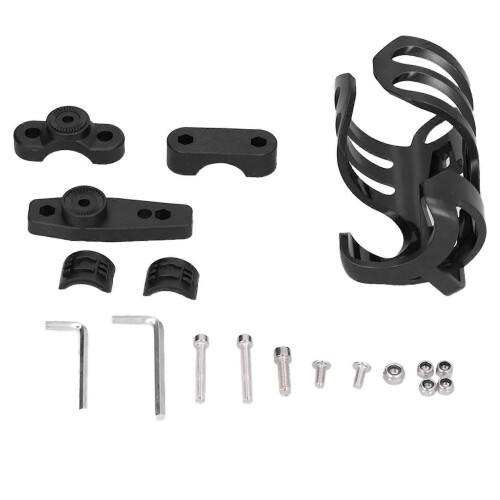 Adjustable Water Cup Holder Universal Drink Bottle Stand Mount for Handlebar Engine Guard 2
