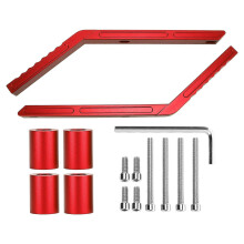 Auto-Haltegriff hinten aus Aluminiumlegierung, Ersatzteil für Jeep Wrangler JK 2007–2018, Rot