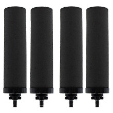 4er-Pack Wasserfilter-Ersatz für BERKEY Schwarze Aktivkohlefilter BB9-2 für Schwerkraft-Wasserfiltersysteme, Black Edition 2025
