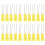 20pcs 3mm DIY LED Diode Portable Light Emitting Diodes for Science Project ExperimentYellow Light 1