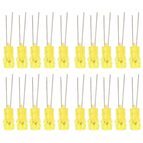 20pcs 3mm DIY LED Diode Portable Light Emitting Diodes for Science Project ExperimentYellow Light