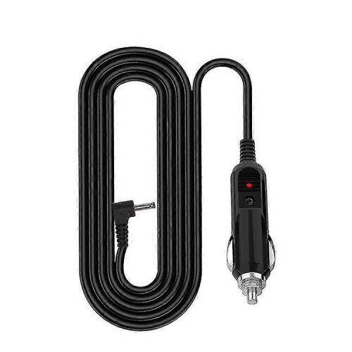 Radar Detector DC 12V Power Cable with DC3.5 Plug for Car Cigarette Lighter Socket, 2M