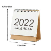 2022 Desk Calendar Monthly Planner Schedule Daily Organizer Office Home Decor