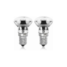 R39 SES E14 40W dimbare lavalamplampen, warm wit 2800K reflector, 2 stuks