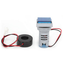 AD16?22FVA 2-in-1 Voltmeter Amperemeter Spannings- en Stroommeter Tester Meetindicator Blauw