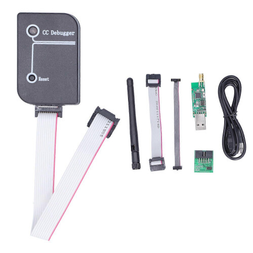 CC Debugger RF-systeemprogrammeur USB-emulatormodule accessoirekit voor ZigbeeCC2531 2