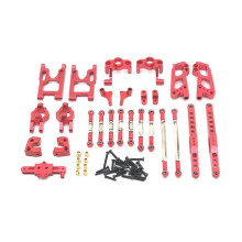 Asiento con brazo oscilante de metal mejorado para coches RC FY 1/12 - Piezas de suspensión duraderas 12428/12423/12427