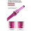 Curling Iron Negative Ion Curling Wand Hair Tools,White,EU Plug 6