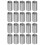 20Pcs Thread Repair M14 x 1.25 Spiral Circle Insert Reducer Nut Threaded Expand Socket Set3D 3
