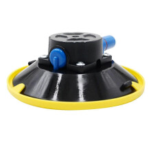 15 cm vacu¹mzuignap voor glas, metaal, auto's, boten, campers | Robuuste montagevoet met handpomp