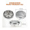 LG Washing Machine Drum Cover 5006EA3009B, Wave Wheel Replacement Part 3