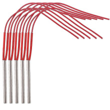 5 Stück 220-V-Edelstahl-Heizpatronen, 6-mm-Rohrheizelement
