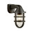 Searchlight Applique Contemporanea Mare Policarbonato Nero Trasparente 1 Luce E27 1