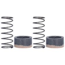 2 PCS Spring Check Valve Long Service Life Check Valve Core Oil Return Valve for Oil Free Machine357
