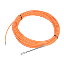 20m / 65,6ft Doorvoerdraadtrekker voor muren, draadtrekker, draadtrekker, kabelbevestiging, oranje