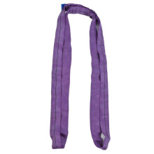 Élingue de levage ronde 1T, sangles flexibles PES sans fin, accessoires de levage haute résistance pour grues, 6 mètres