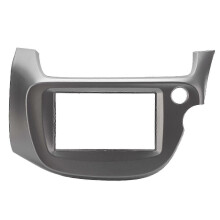 2 DIN ABS middenconsole CD-bekledingspaneel/afdekking, auto-aanpassingen, vervanging voor Honda Jazz 2008-2013