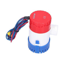 Bilgepomp DC semi-automatische schakelaar elektrische kleine dompelpomp voor afvoer, voeding 12V/24V 350/500/750/1100 GPH (24V 350 GPH)