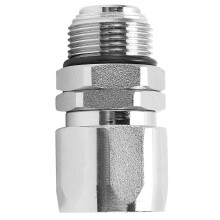 GunHose draaikoppeling messing slangkoppeling met 1 inch schroefdraad voor brandstofdispenserpistool (flexibel)
