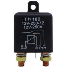12V/24V/250A autorelais voor motoraccu-regeling-Europese auto-aansluiting