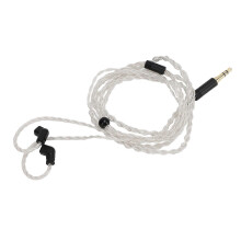 2-poliges 0,78-mm-Kopfhörerkabel mit 3,5-mm-Stecker, versilbertes Kupfer, Upgrade-Kabel für KZ, ZSN, ZS10, ZSX, AS12, AS16 und ZAX