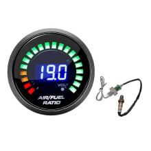 52 mm lucht/brandstofverhoudingsmeter met smalband-O2-sensor en LED-digitaal display