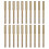 20Pcs Chainsaw Sharpener Burr Grinding Head Rotating File Sharpening Tool Set KitGold 4.8mm 3