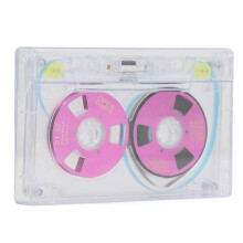 Blank Cassette Tapes for Recording Audio Tapes Low Noise High Output Clear Cassettes Tapes Empty Recordable Tapes Purple