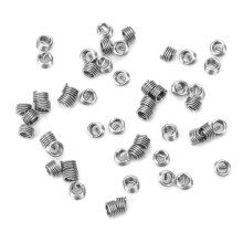 50Pcs Wire Thread Insert Threaded Repair Protection Sleeve Reducer Nut Fastener M1.6 x 0.351.5D