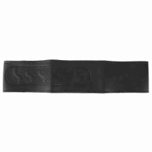 15-Zoll-Universal-Lenkradbezug aus Mikrofaser zum Selbernähen, passend für Chevrolet Corvette/Silverado, Schwarz