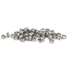 50Pcs Thread Inserts Male Female Reducing Nut Repair Tool Steel Wire Fastener 10-321D