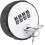 Secure 4-Digit Combo Lock with Key Backup, Durable Zinc Alloy Compact 26mm 1